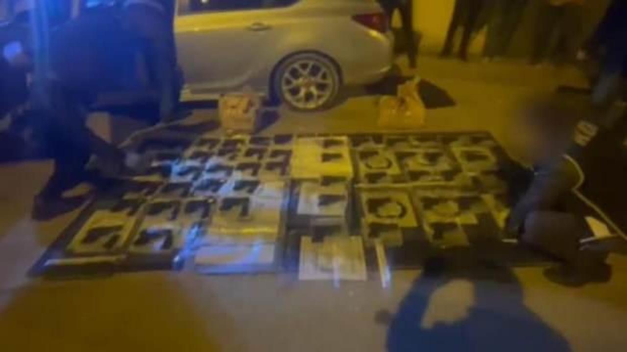  Diyarbakır’da silah sevkiyatında 50 silah yakalandı
