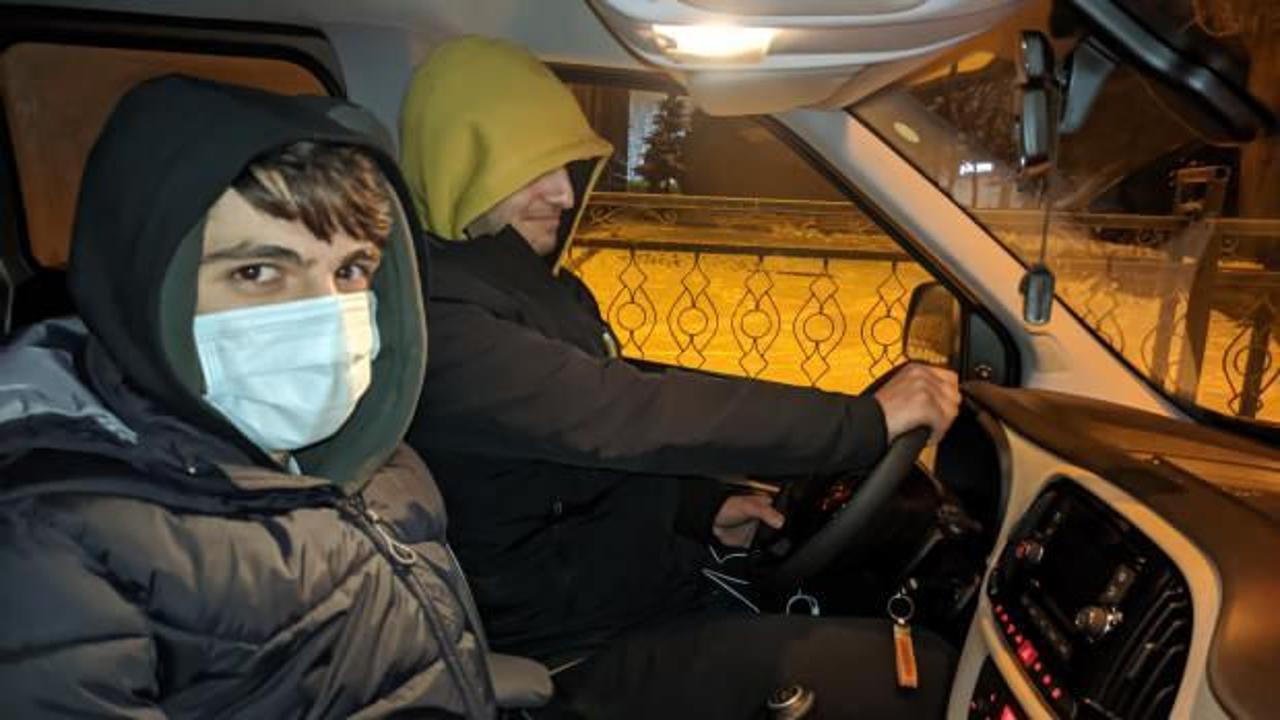 Ardahan&rsquo;ın dondurucu soğuğu s&uuml;r&uuml;c&uuml;leri gece n&ouml;betine başlattı