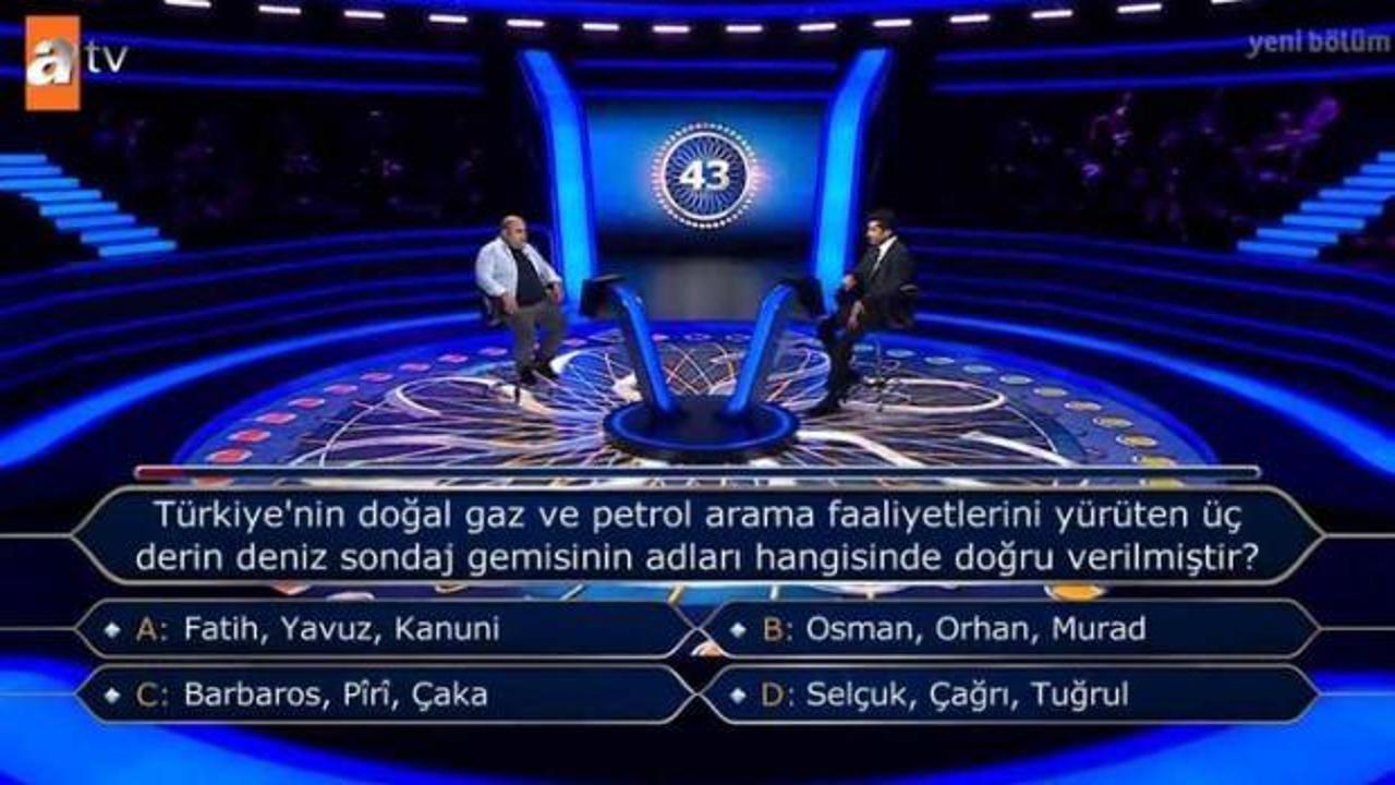 Bakan Fatih D&ouml;nmez'den "Kim Milyoner Olmak İster?" paylaşımı