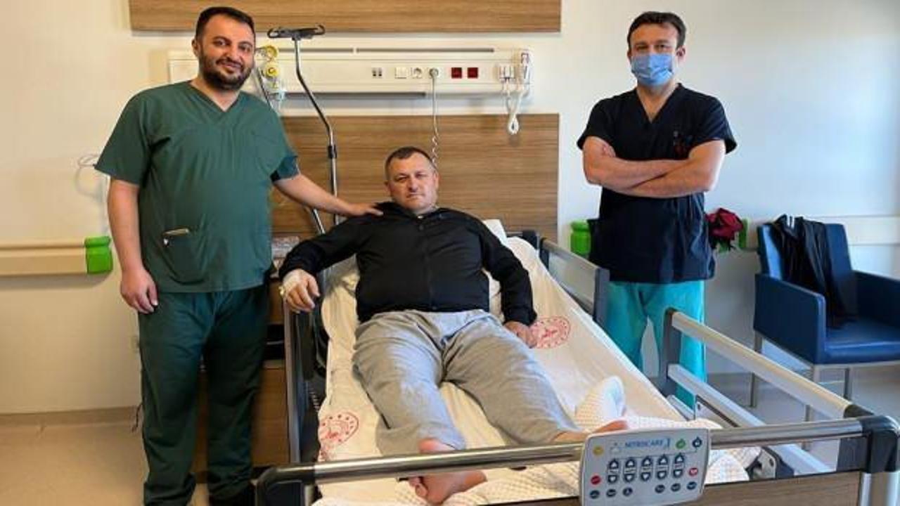 Tır şoförü Belçika'da rahatsızlandı, Türkiye'de ameliyat oldu