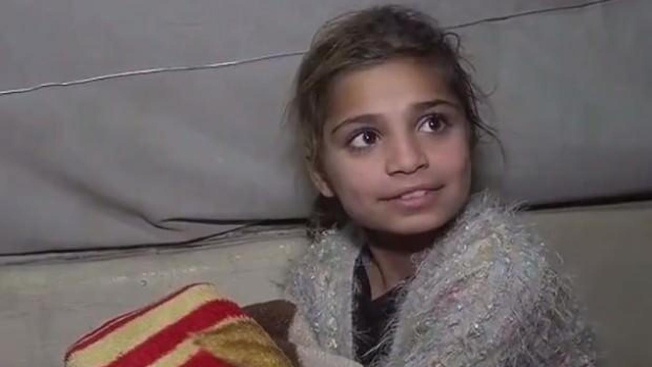 Suriyeli sığınmacı kızın yeni yıldan beklentisi yürek burktu