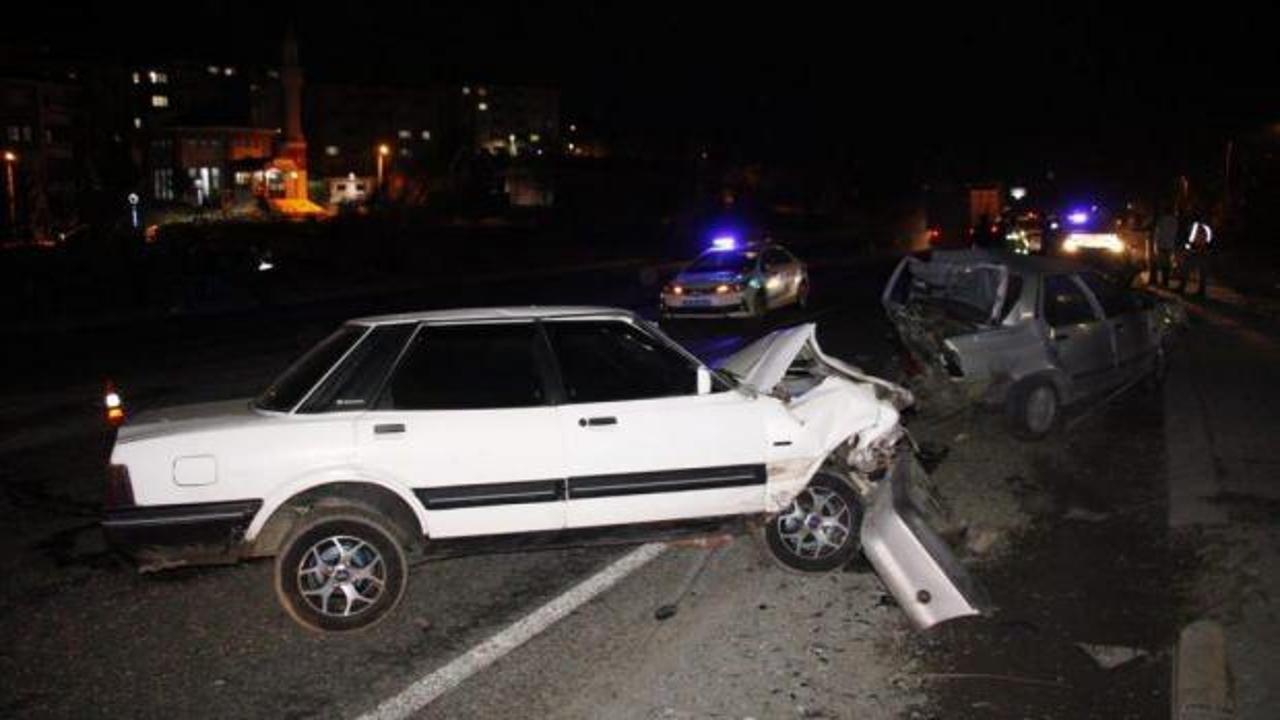 Zonguldak'ta trafik kazası: 2 yaralı