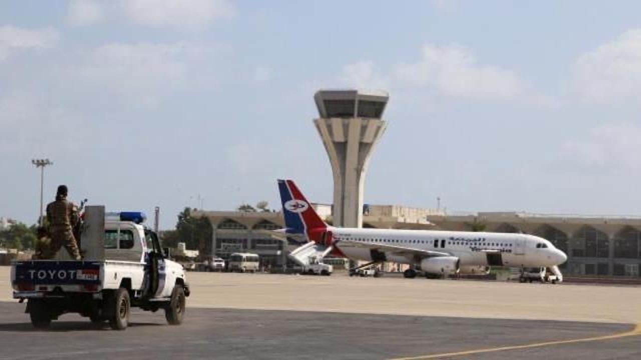 Aden Havalimanı yeniden faaliyete geçti