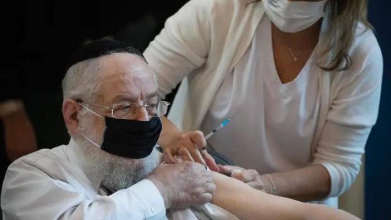 İsrail'de nüfusun yüzde 10'dan fazlasına Kovid-19 aşısı yapıldı