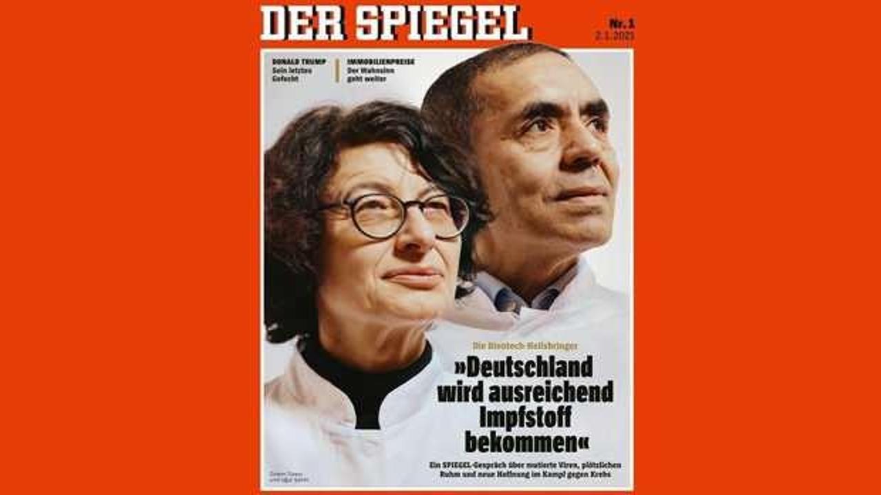 Dünyaya umut olan Türk çift Der Spiegel kapağında
