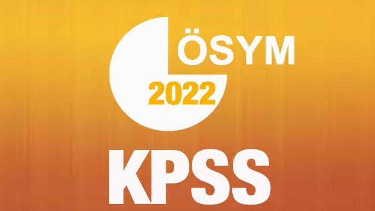 KPSS ne zaman düzenlenecek? 2022 ÖSYM sınav ve başvuru takvimi belli oldu!