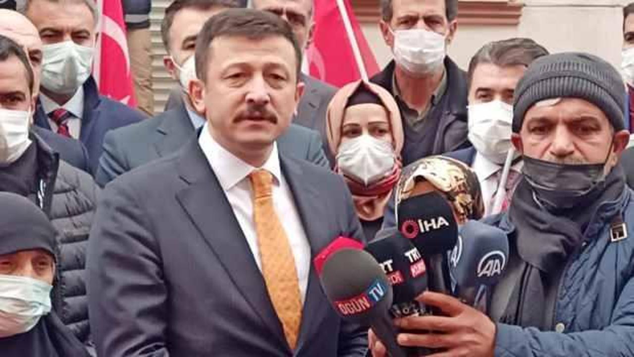 Diyarbakır annelerini ziyaret eden Hamza Dağ'dan Akşener ve Kılıçdaroğlu'na çağrı