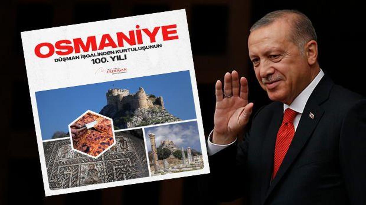 Cumhurbaşkanı Erdoğan'dan Osmaniye paylaşımı: Muhabbetle selamlıyorum