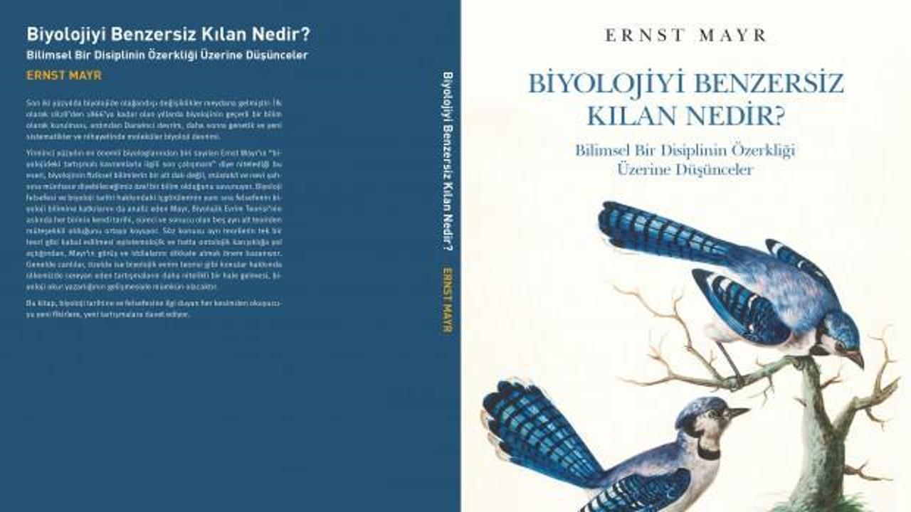 Bilim Tarihi Dizisinden yeni kitap: Biyolojiyi Benzersiz Kılan Nedir?