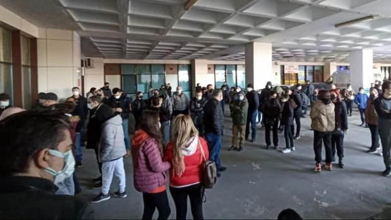 Edirne'de binlerce kişi Kovid testi için hastanelere akın etti