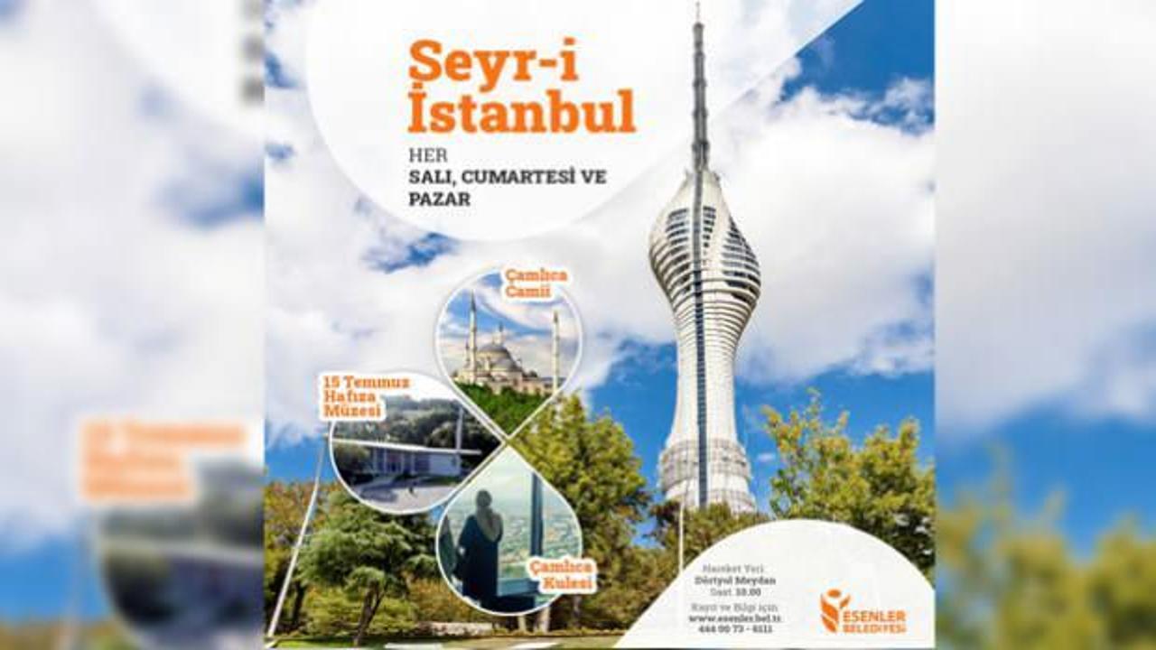 Esenler'in sakinler İstanbul’u keşfe çıkıyor!