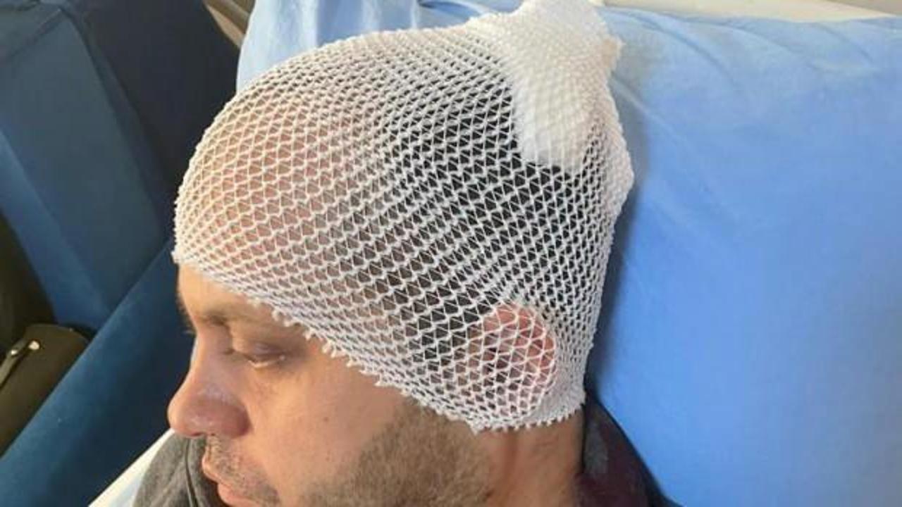 Hasta yakınından doktora  mermer isimlikle saldırı! 