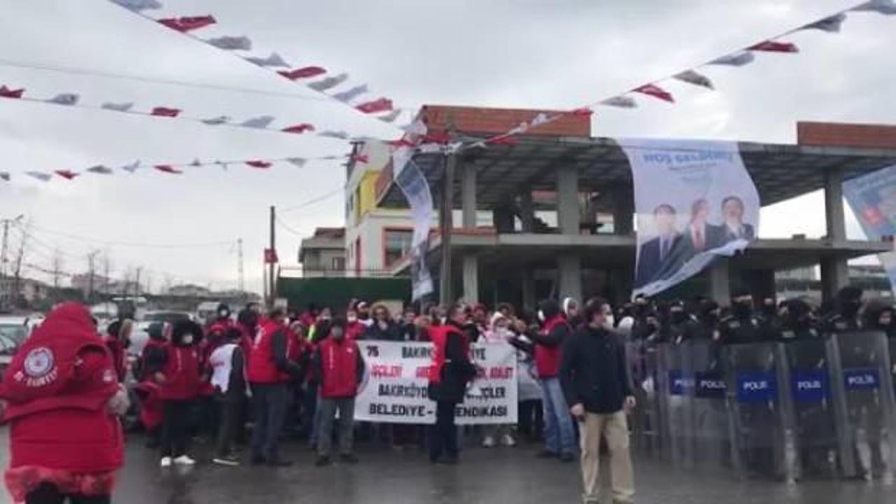 Bakırköy Belediyesi'nde işçiler tepkili! Kılıçdaroğlu ile görüşme