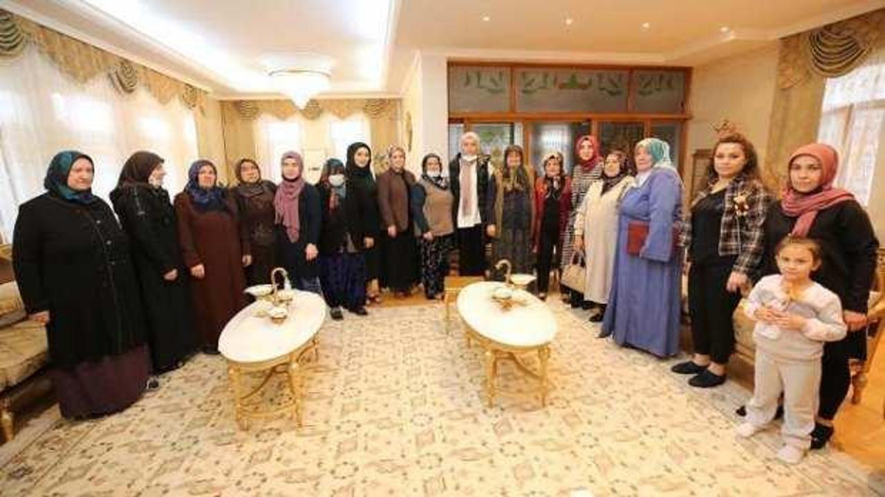 Aksaray&rsquo;da şehit aileleri Vali konutunda ağırlandı 