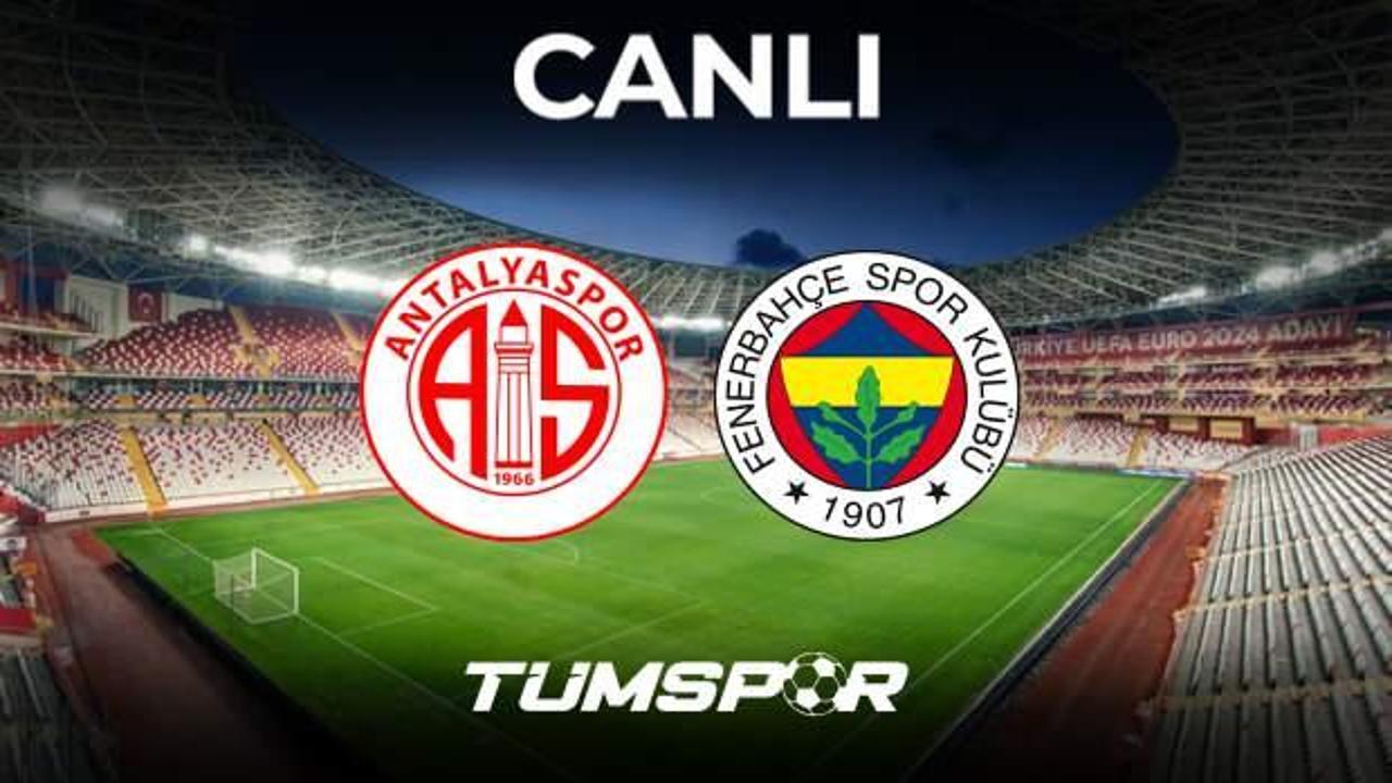 Antalyaspor Fenerbahçe beIN Sports 1 Canlı İzle! Maçı Şifresiz Veren Kanallar: Süper Lig 21. Hafta