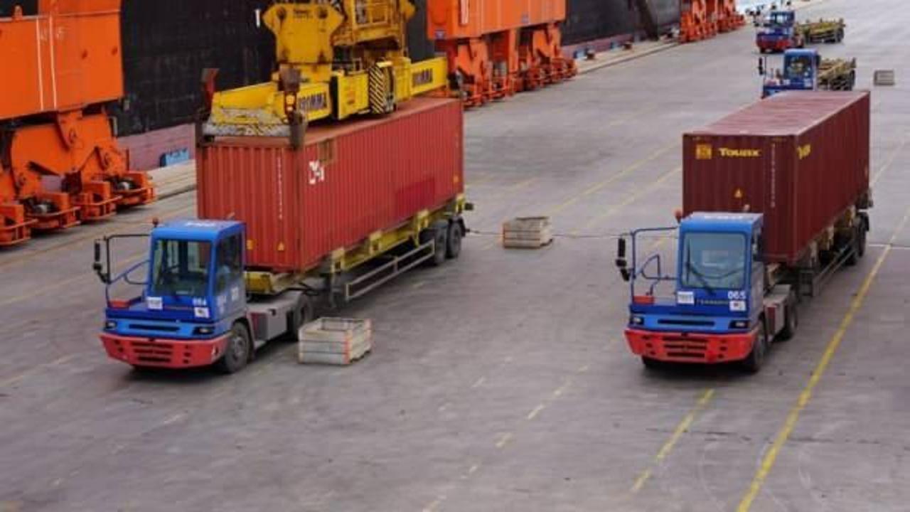 'Elleçlenen konteyner miktarı yüzde 8.3 arttı'