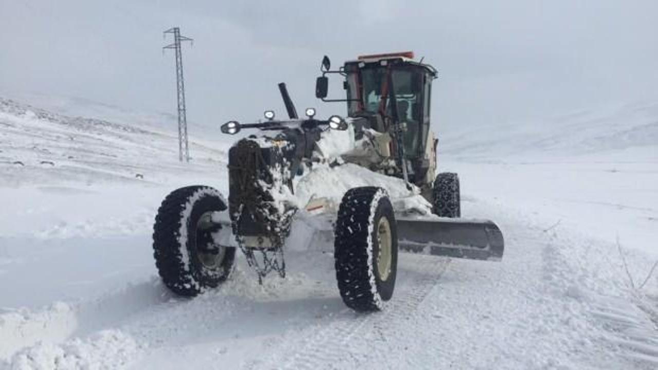Iğdır&rsquo;da ulaşımda kar engeli, 4 k&ouml;y yolu kapandı