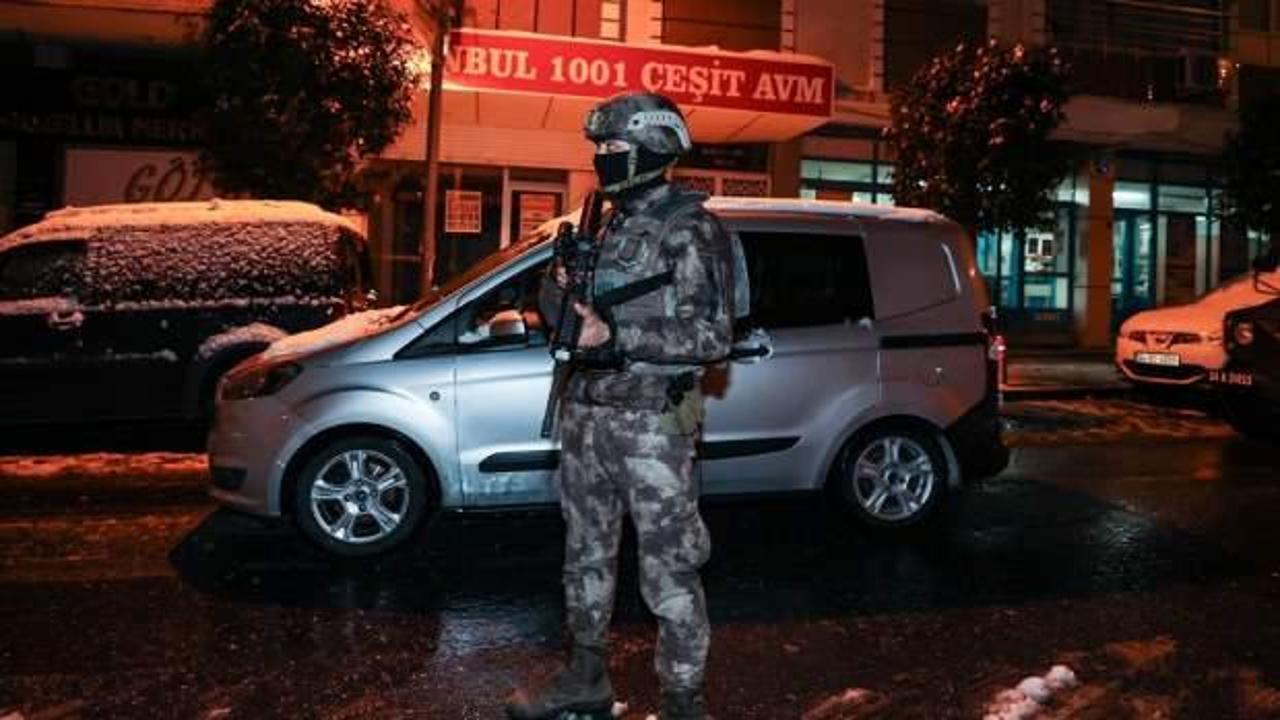 İstanbul'un 10 ilçesinde eş zamanlı operasyon: Gözaltılar var