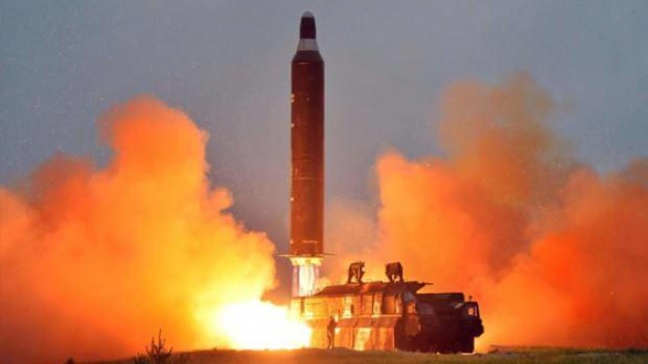 14 günde 3'üncü füze! Kuzey Kore yine balistik füze fırlattı