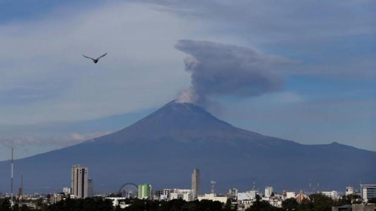Popocatepetl Yanardağı’nda yeni patlama