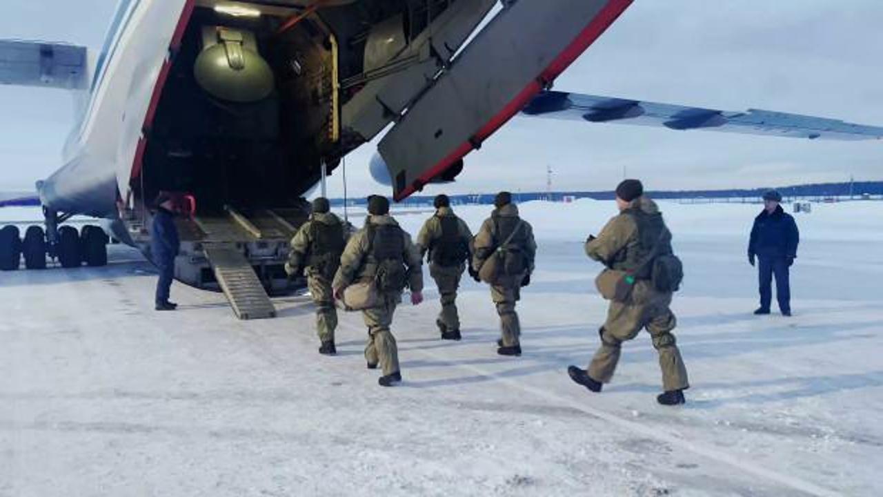 Rusya Savunma Bakanlığı: Kazakistan’daki Barış Gücü’nün ilk grupları Rusya’ya döndü