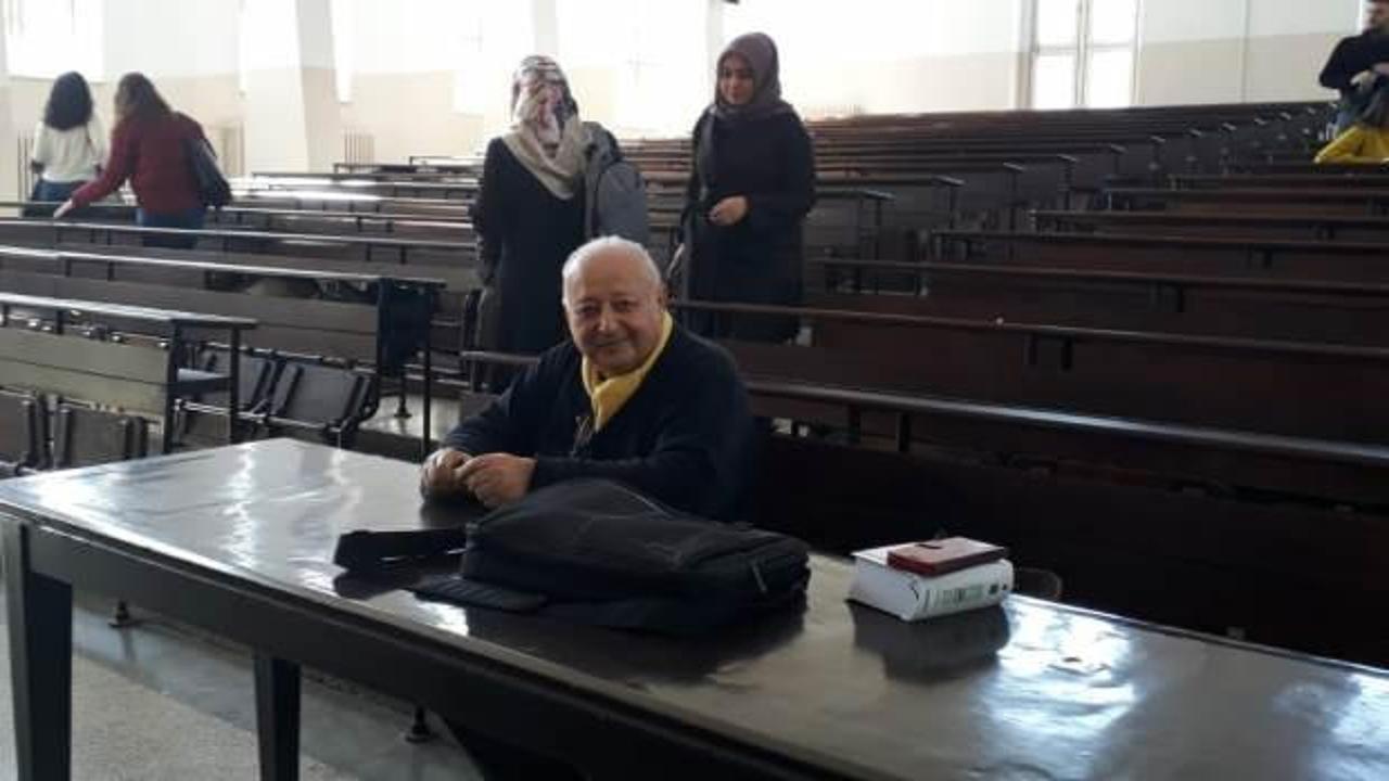 Türkiye’nin en yaşlı üniversite öğrencisi 82 yaşında hukuk fakültesinden mezun oldu