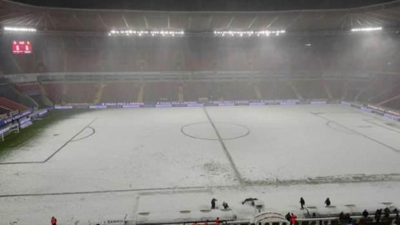 Gaziantep FK - Malatyaspor maçına kar engeli!