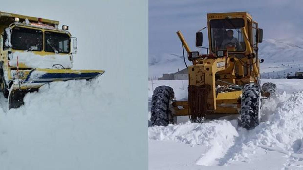 Kayseri&rsquo;de 78 mahalle yolu ulaşıma a&ccedil;ıldı 