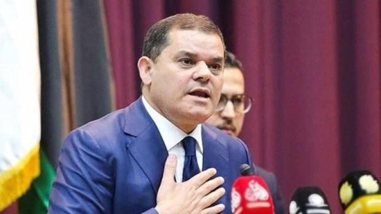 Libya Başbakanı Dibeybe'ye göre Libya için acil konu