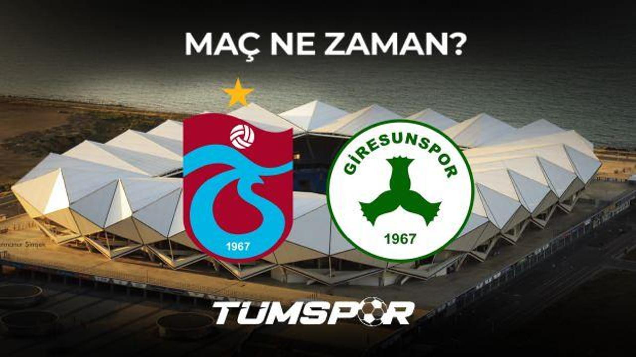 Trabzonspor Giresunspor maçı ne zaman, saat kaçta ve hangi kanalda? Maçın hakemleri belli oldu!