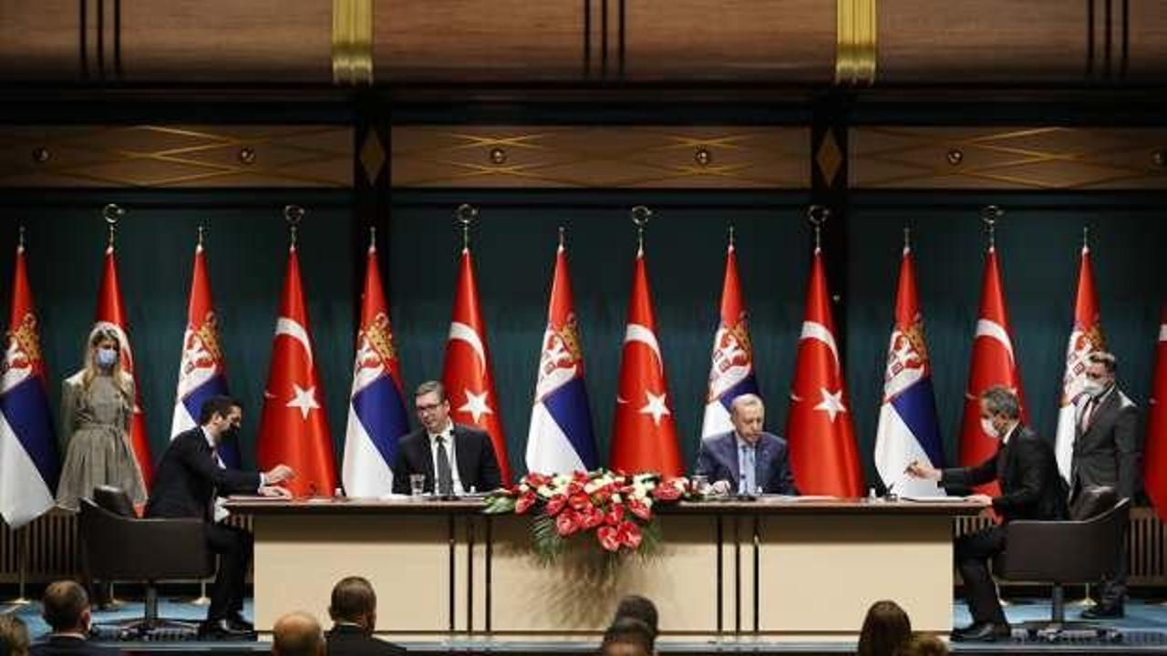 Türkiye ile Sırbistan arasında 4 anlaşma birden