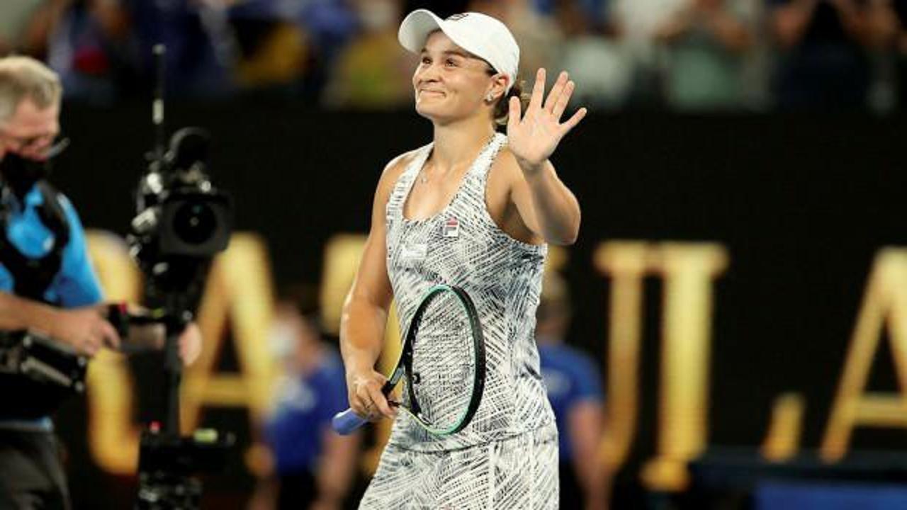 Avustralya Açık'ta şampiyon Ashleigh Barty!