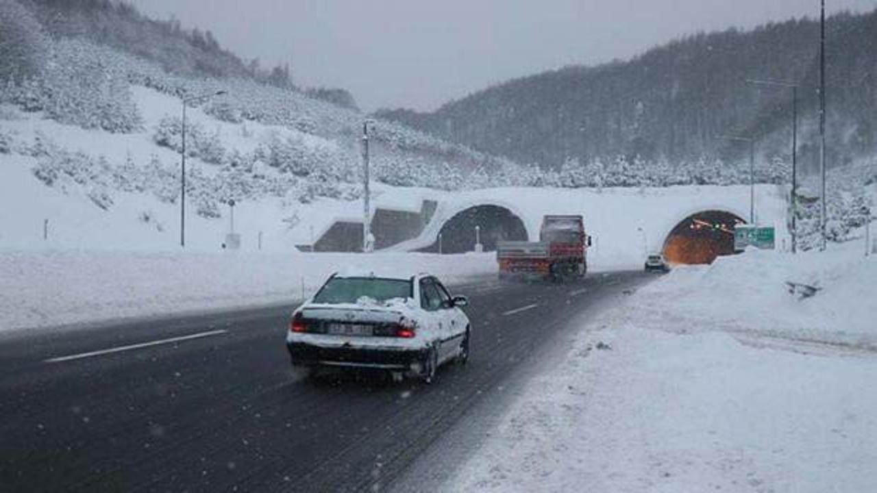 Bolu Dağı Tünel İşletme Bölgesi İstanbul yönü ulaşıma açıldı