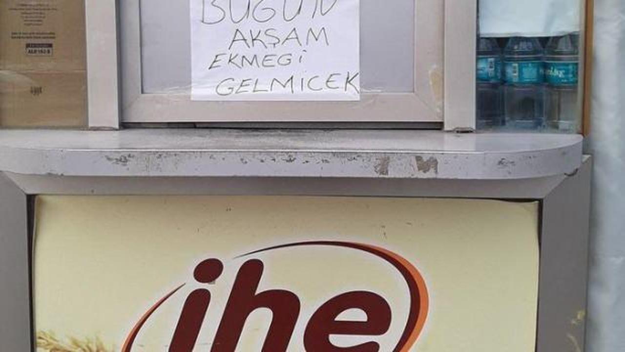 İBB büfelere ekmek göndermiyor