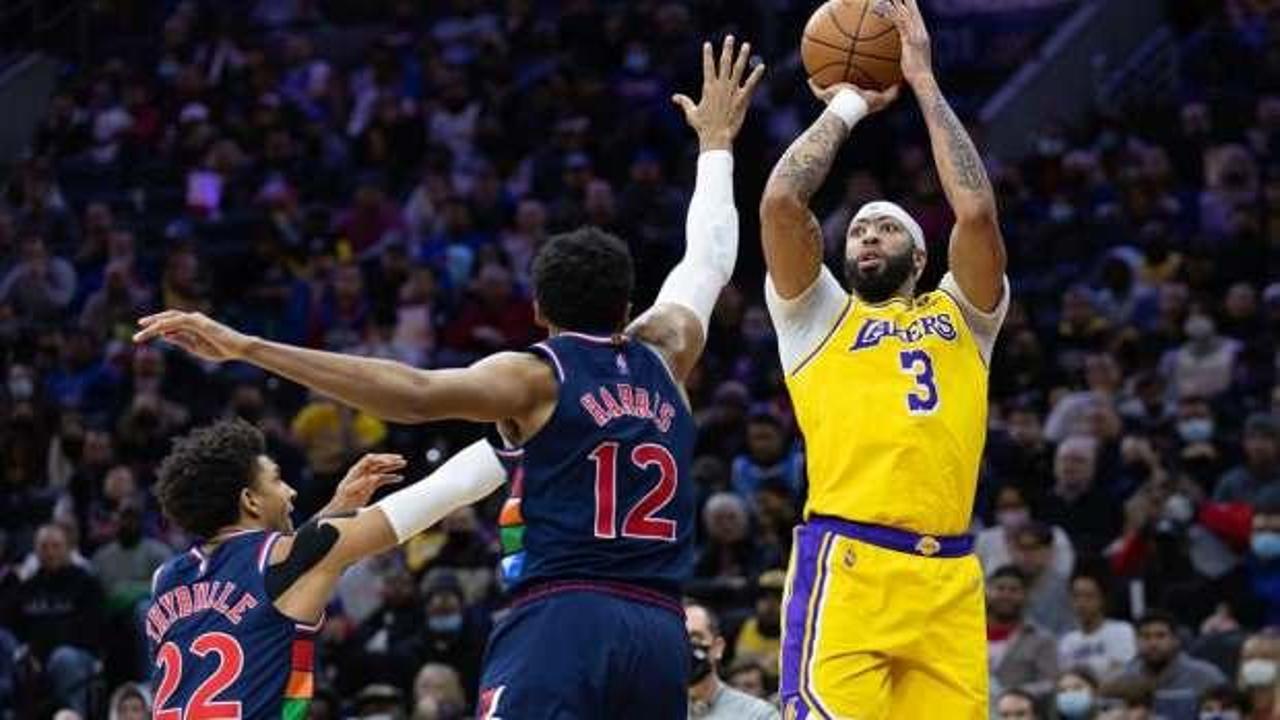 NBA'de Furkanlı 76ers, Lakers'ı rahat yendi