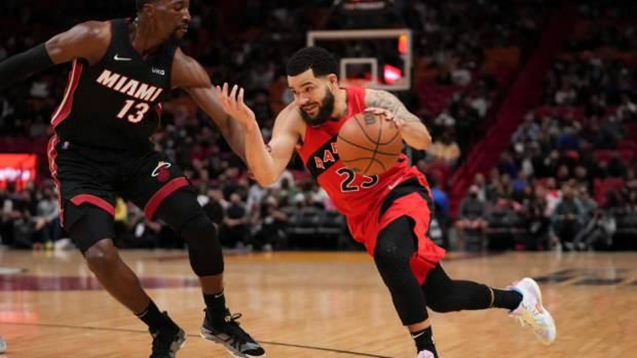 NBA'de Raptors, Heat'i uzatmada yendi