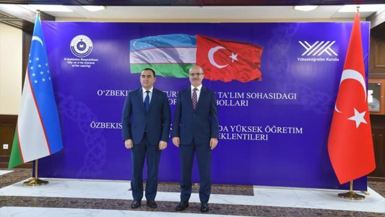 YÖK Başkanı Özvar duyurdu: Özbek-Türk Üniversitesi kuruluyor