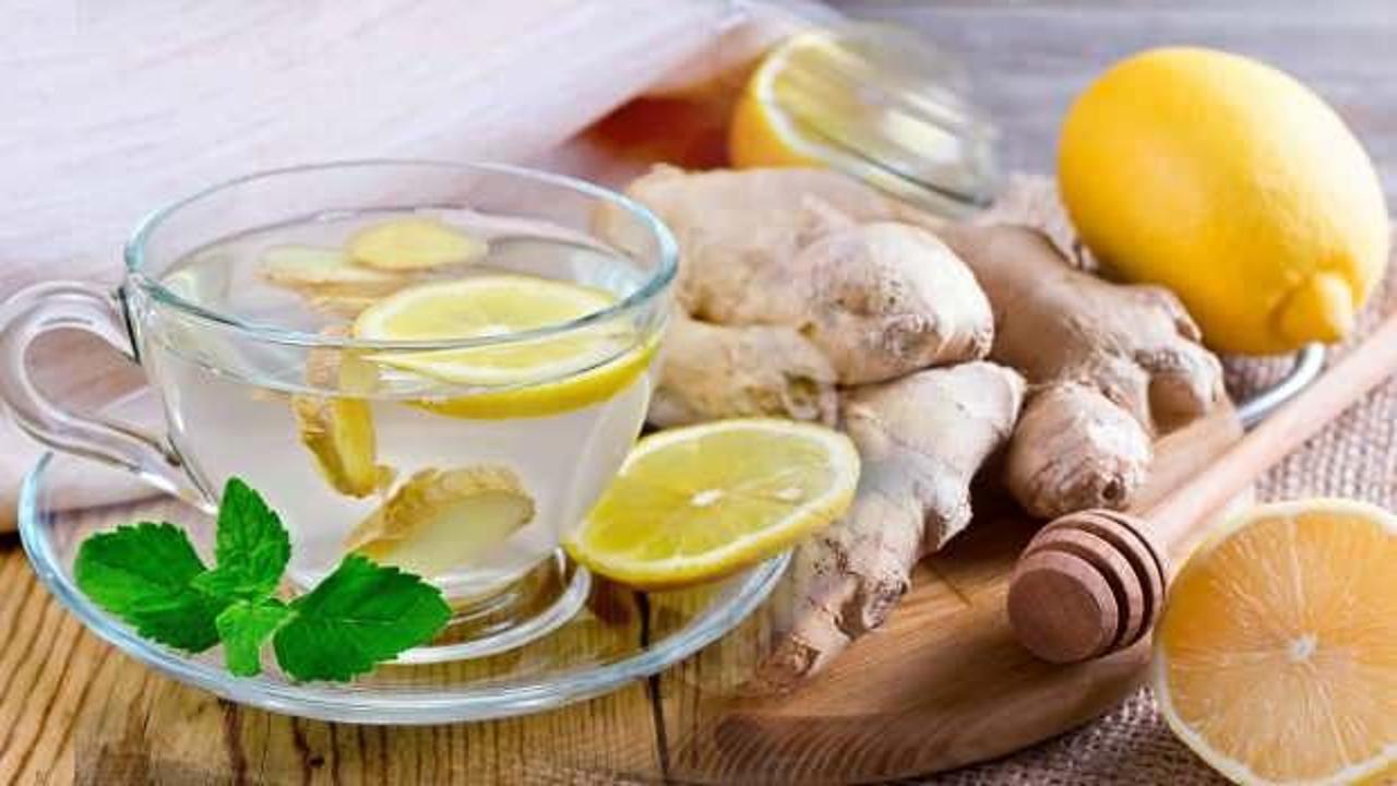 Zencefilli limonlu çay faydaları nelerdir? Boğazı yumuşatıyor, yutkunmaya iyi geliyor!