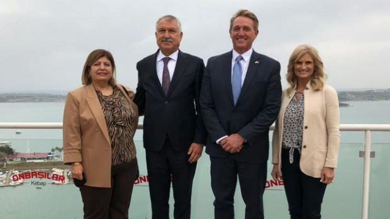 ABD Büyükelçisi Flake CHP'li Zeydan Karalar ile bir araya geldi