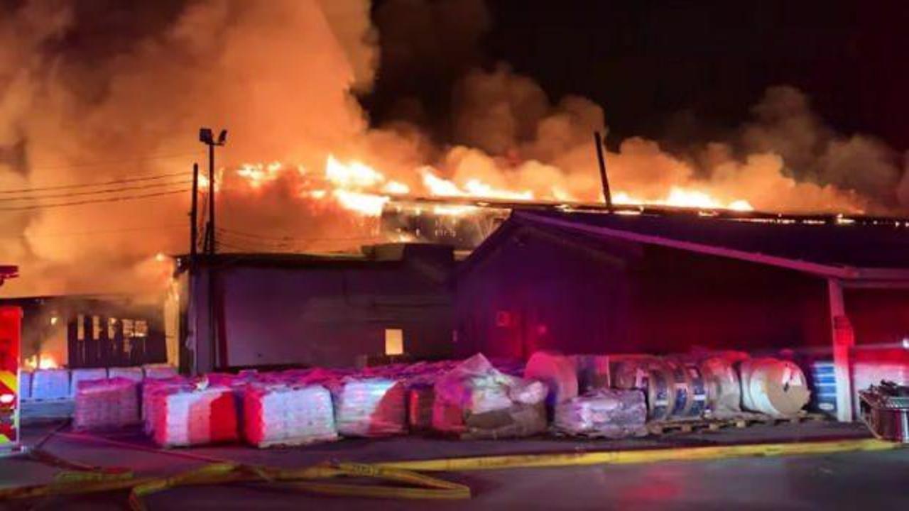 ABD'de gübre fabrikasında yangın: 6 bin kişi tahliye edilecek