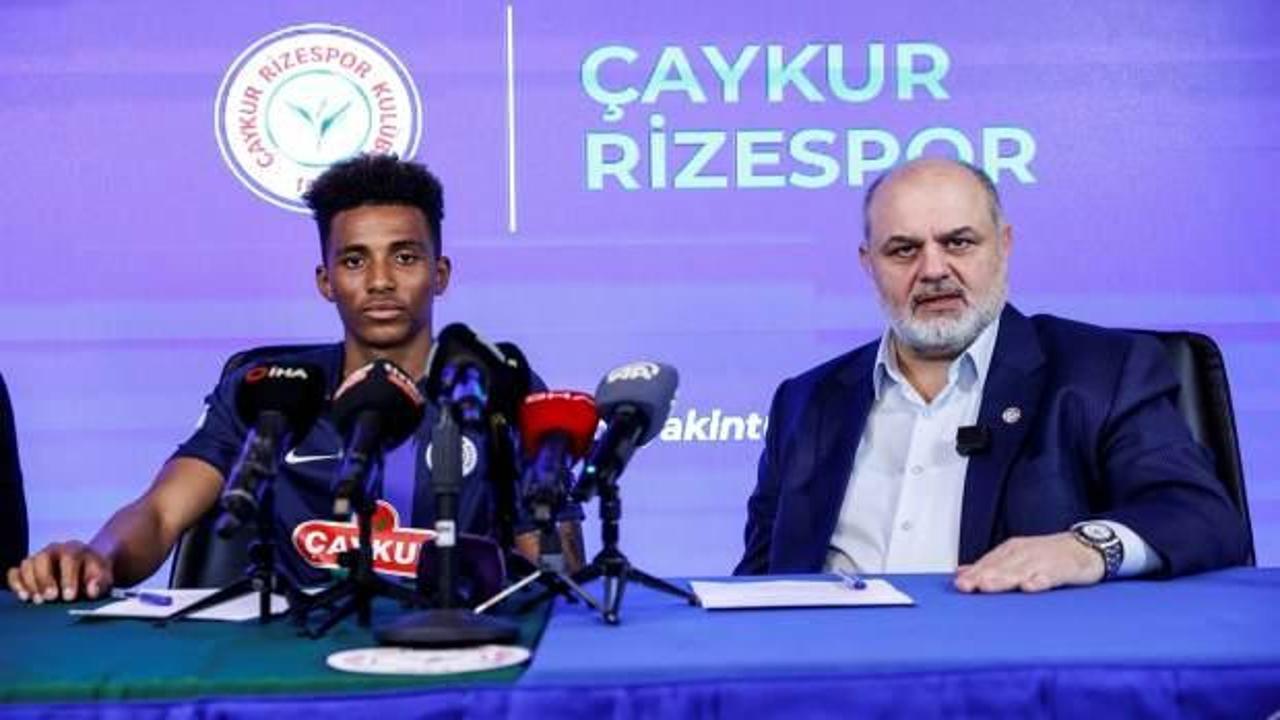 Çaykur Rizespor, Gedson Fernandes ile sözleşme imzaladı