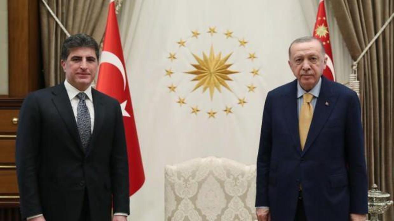 Dikkat çeken zamanlama: Erdoğan Barzani'yi kabul etti