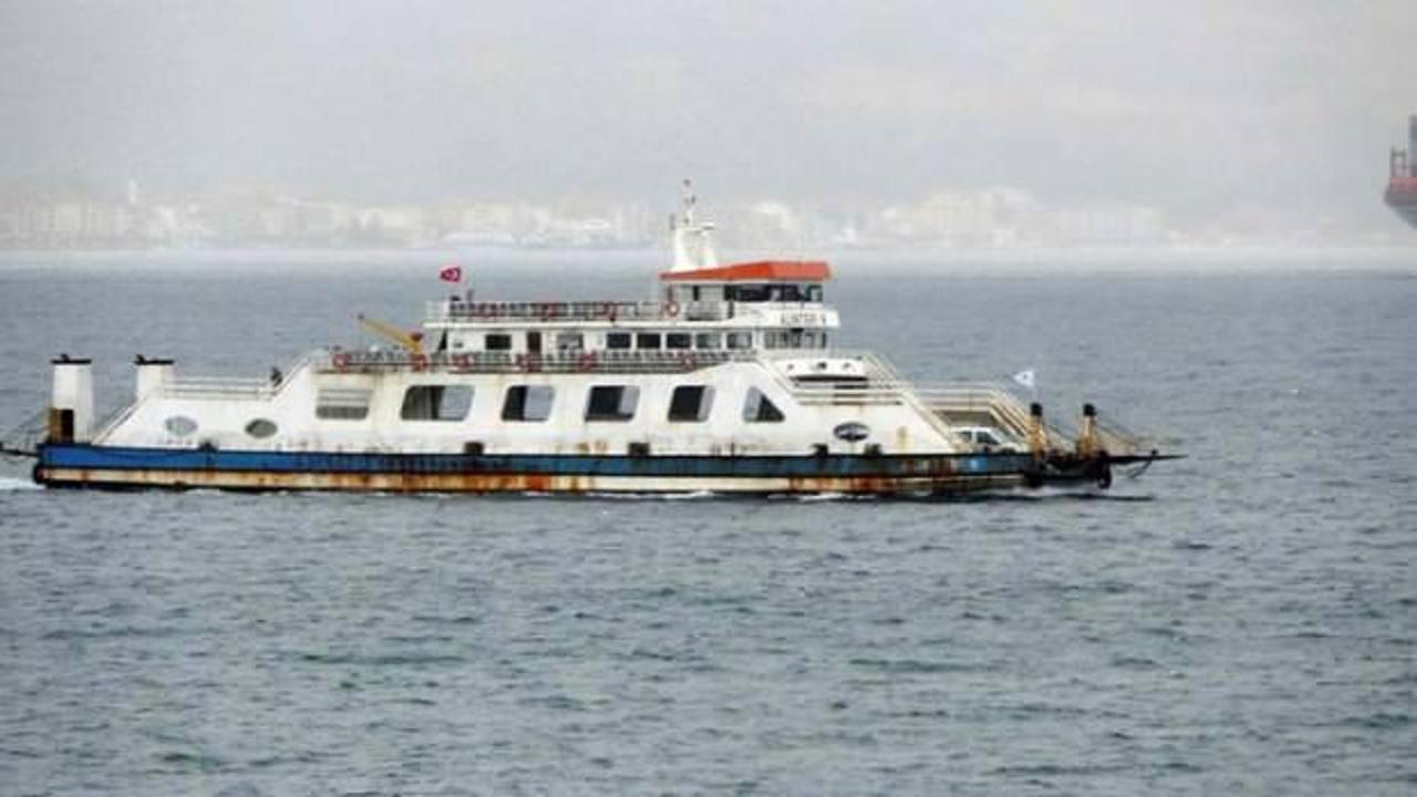 Çanakkale'de, Geyikli ve Bozcaada'da feribot seferlerinde iptaller