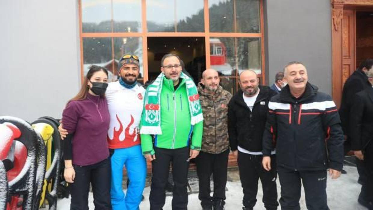Bakan Kasapoğlu: Türkiye kış sporlarında da anlamlı bir seviyeye geldi