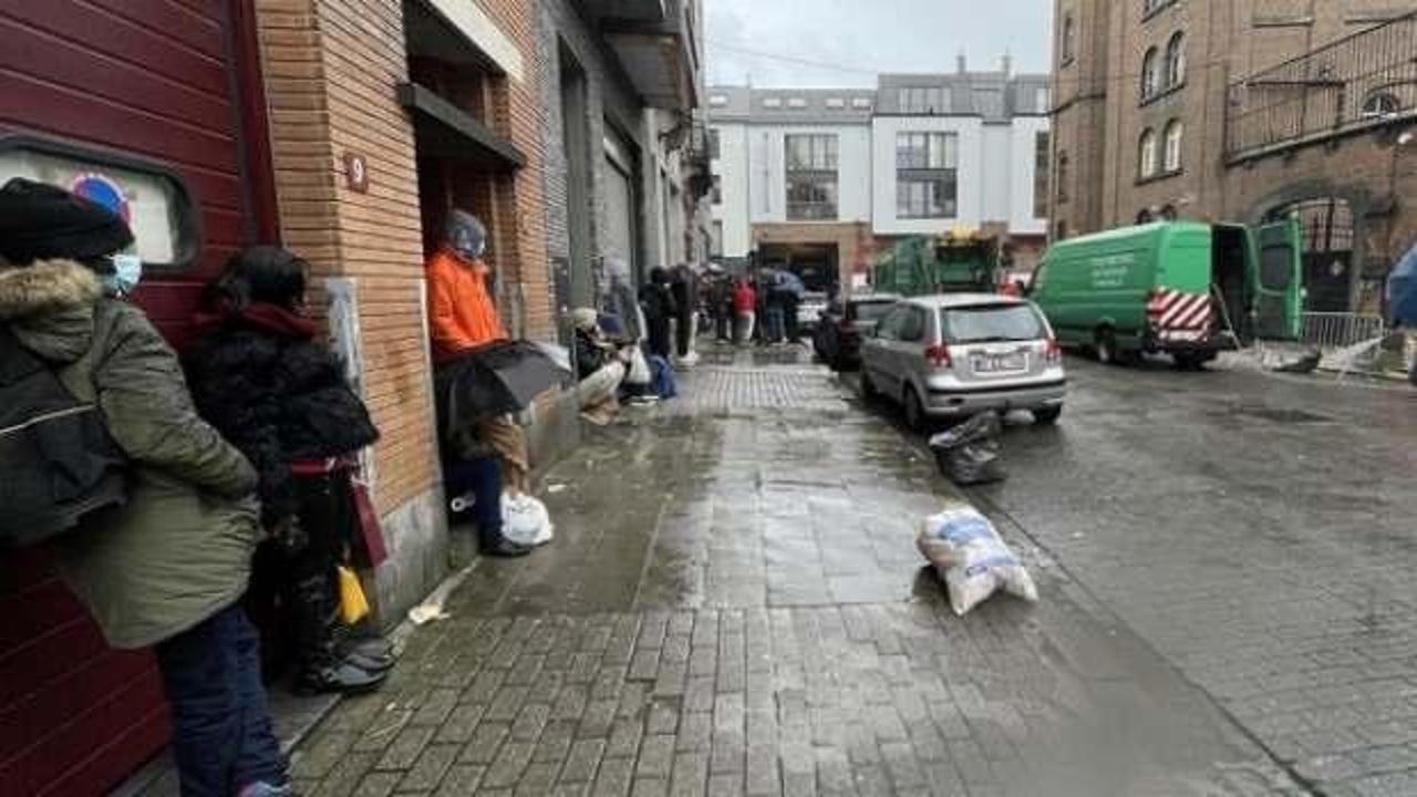 Belçika'da sığınmacı krizi devam ediyor