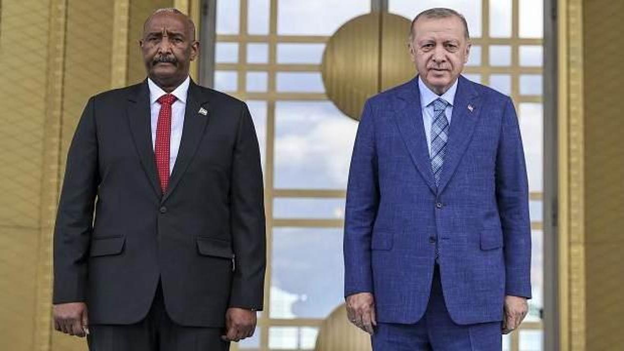 Cumhurbaşkanı Erdoğan'dan "geçmiş olsun" temennisinde bulunan Burhan'a teşekkür