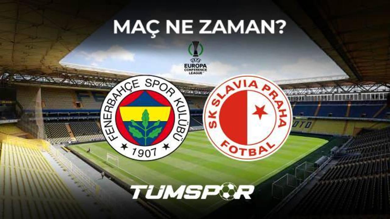 Fenerbahçe Slavia Prag maçı ne zaman, saat kaçta ve hangi kanalda? UEFA Avrupa Konferans Ligi...
