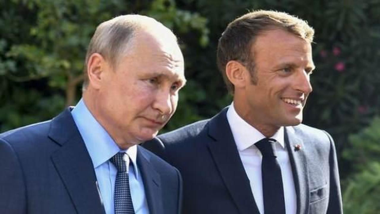 Macron'dan açıklama: Putin'i ikna ettim, kriz daha da tırmanmayacak