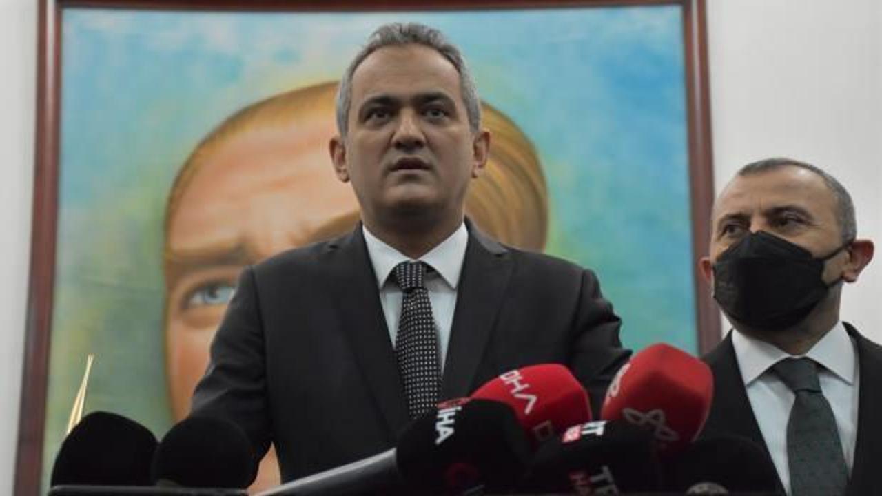 Milli Eğitim Bakanı Özer'den yüz yüze eğitimde kararlılık mesajı