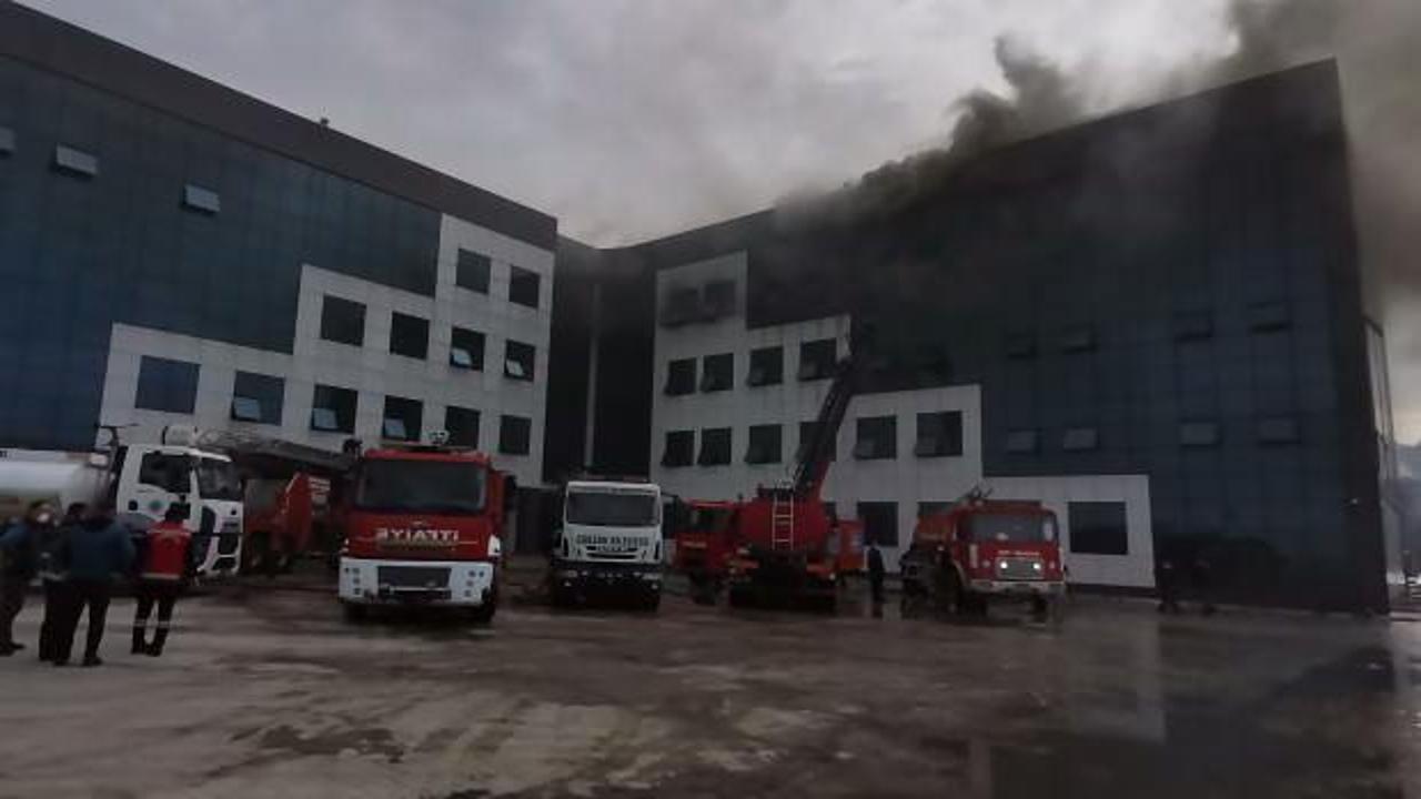 Son Dakika: Giresun &Uuml;niversitesi'nde yangın!